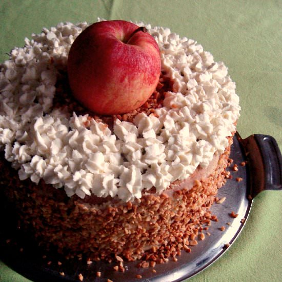 Apple and Caramel Layer Cake