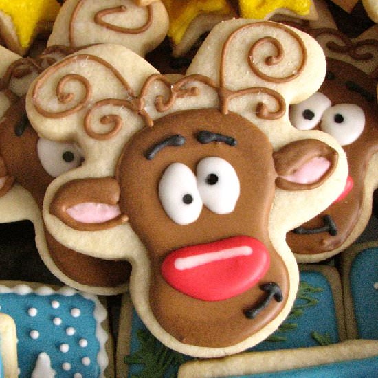 Reindeer Christmas Cookies
