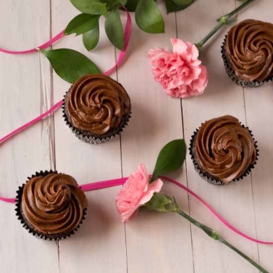 Chocolate Swiss Meringue Frosting