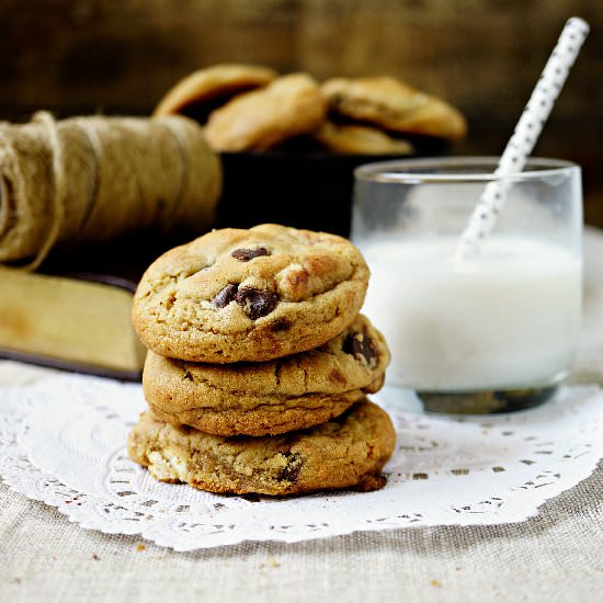 Nutella Filled Cookie