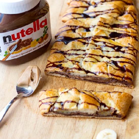 Nutella Stuffed Breakfast Braid