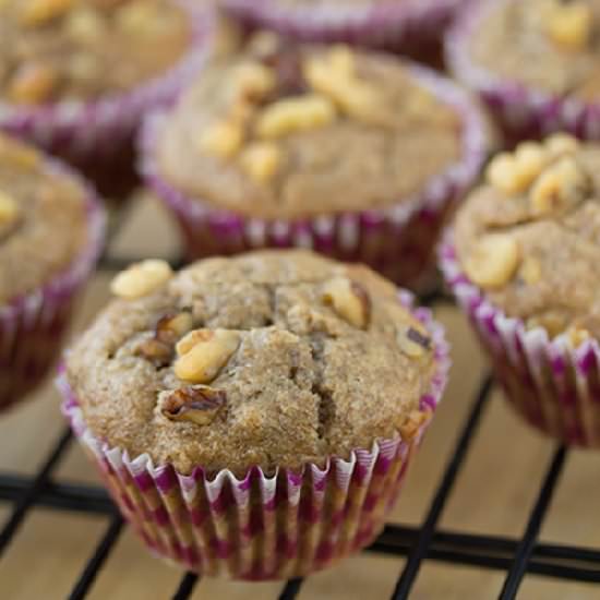 Banana walnut Muffins
