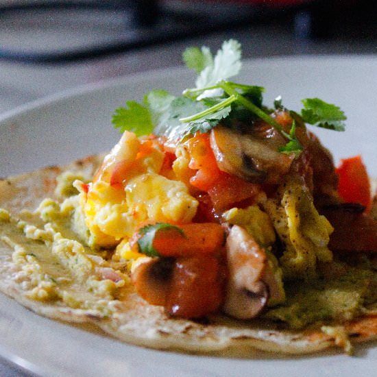 Easy Sunday Morning Breakfast Tacos