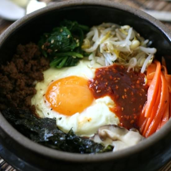 Bibimbap (Korean Mixed Rice)