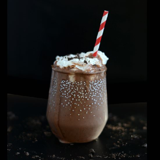 Dark Choc Peppermint Protein Shake