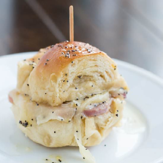 Ham And Cheese Sliders