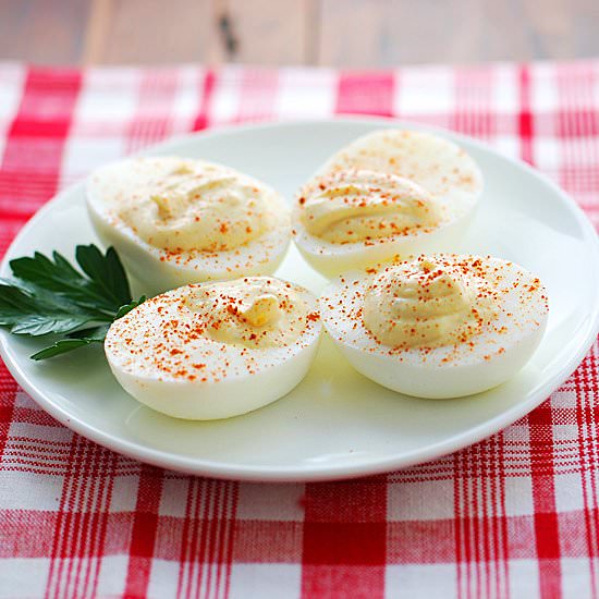 Spicy Deviled Eggs