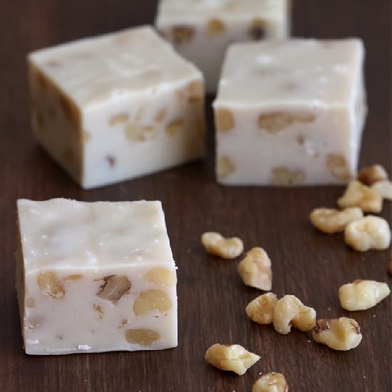 Maple Walnut Fudge