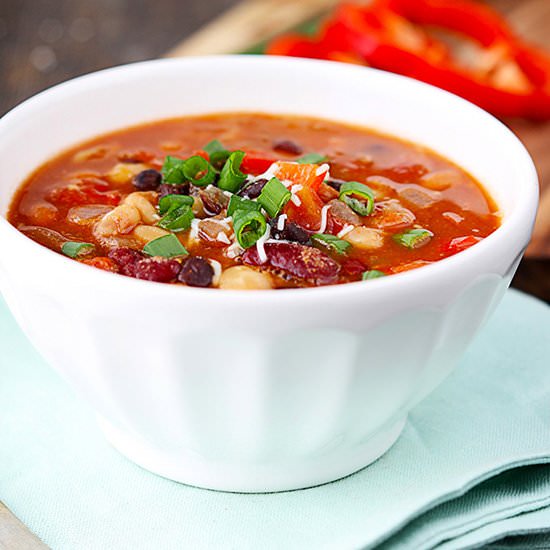 Five Bean Vegetarian Chili
