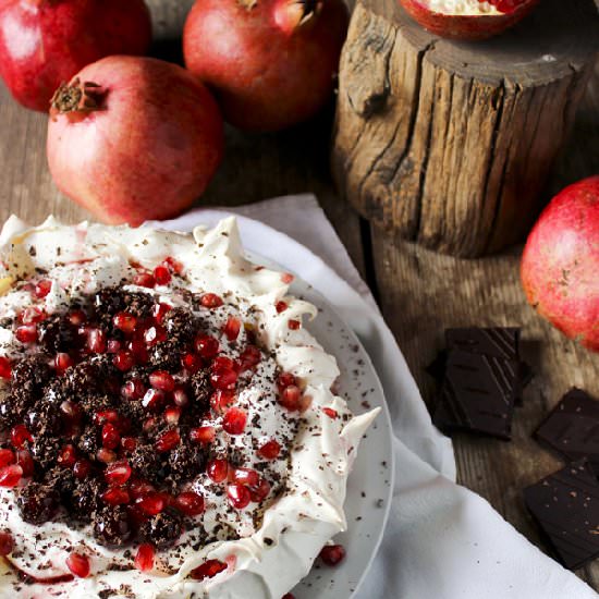 Black Forest Pavlova