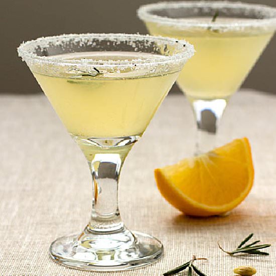 Rosemary Meyer Lemon Cocktail