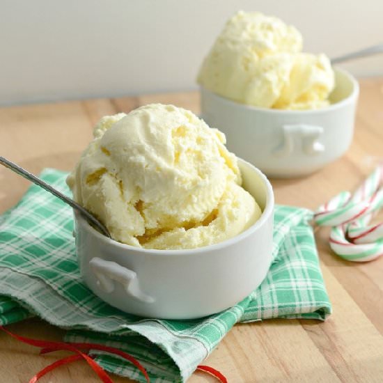Eggnog Ice Cream