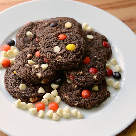 Chocolate White Chip Cookies
