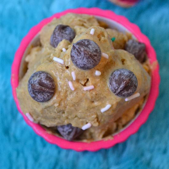 Pumpkin Gingerbread Frozen Yogurt