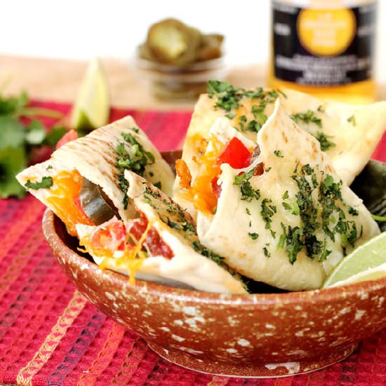 Pita Quesadillas