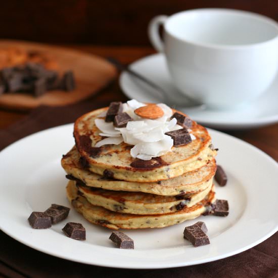 Almond Joy Pancakes
