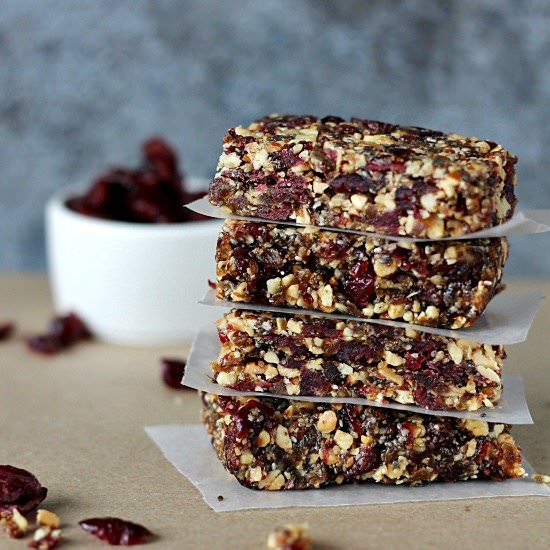 Homemade Raw Energy Bars