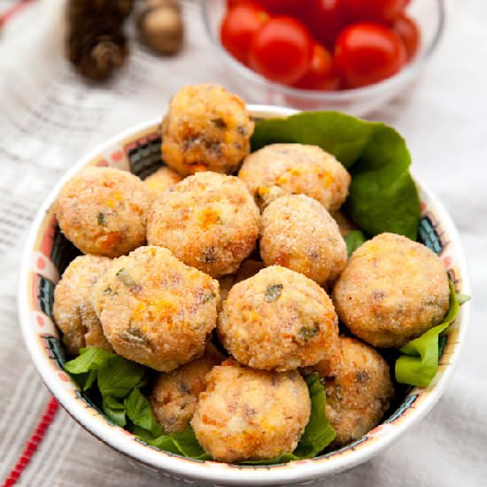 Baked Salmon Balls