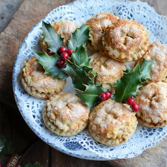 Sugar Frosted Orange Mince Pies