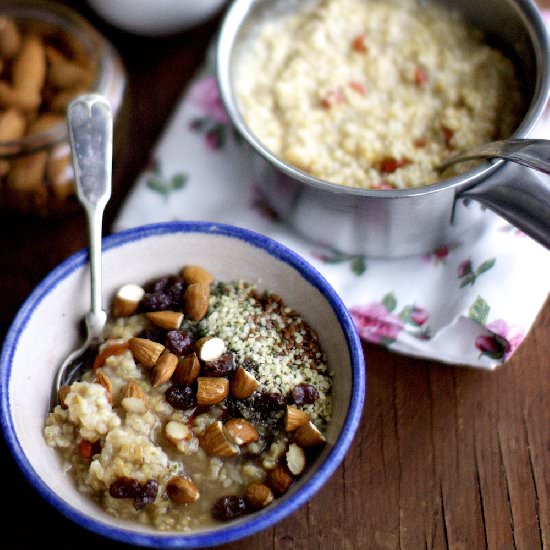 Steel Cut Oats – Healthy Breakfast