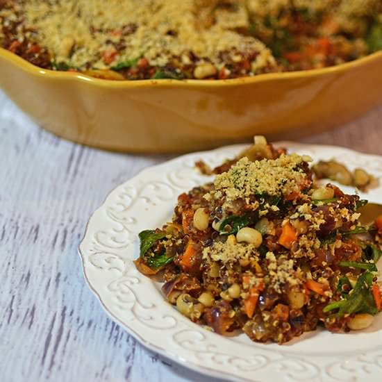 Quinoa & Sweet Potato Casserole