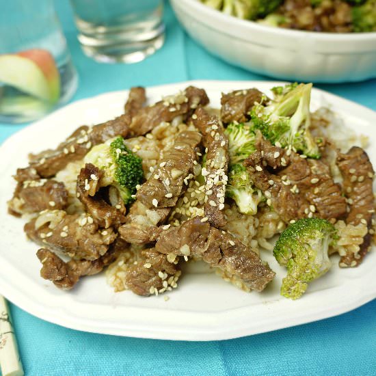 Skinny Crock Pot Asain Beef