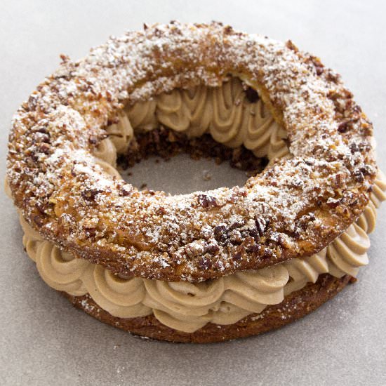 Praline and Chocolate Paris-brest