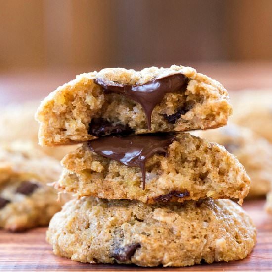 Quinoa Chocolate Chunk Cookies