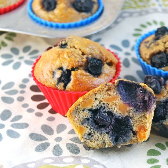 Gluten Free Blueberry Muffins