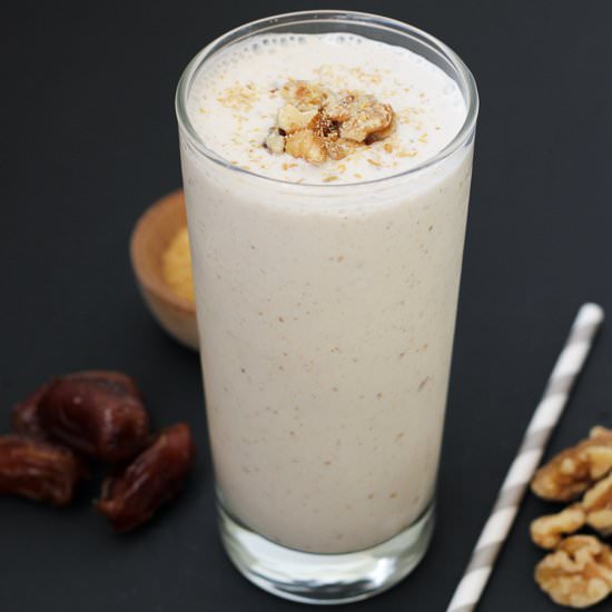 Banana Walnut Date Shake
