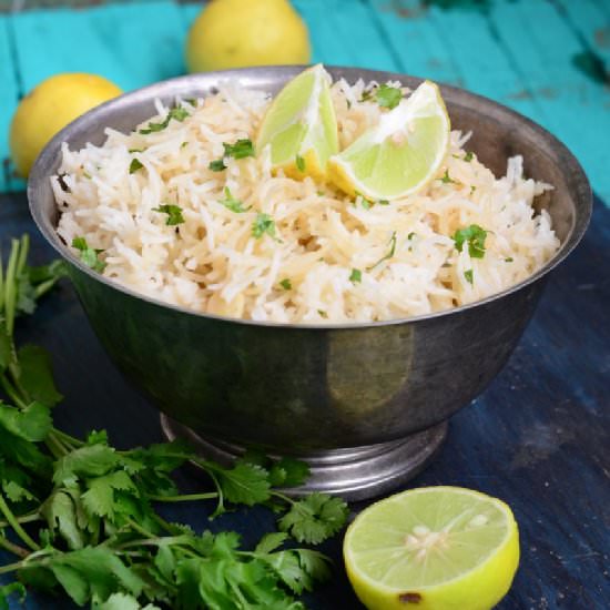 Cilantro and Lemon Rice
