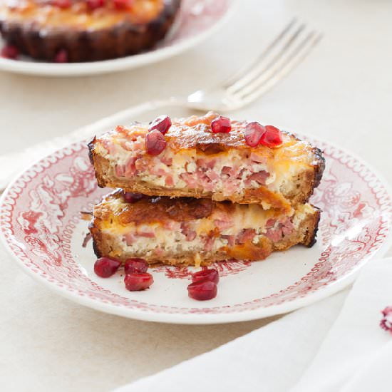 Quiche Lorraine Whole Wheat Pastry