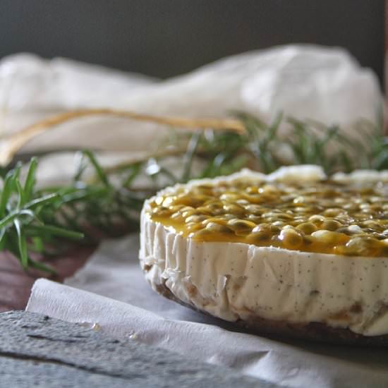 Passion Fruit Cheesecake