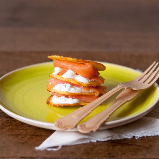 Potatoes, Smoked Salmon and Yogurt