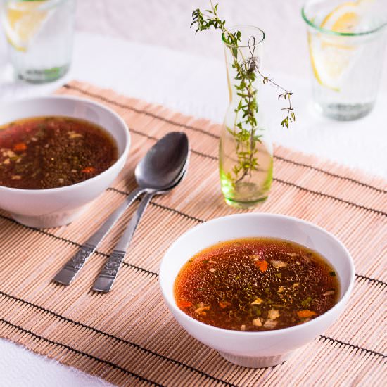 Soup for Fat Burning and Flu Relief