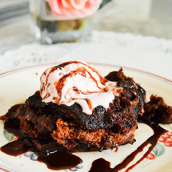 2 Ingredient Chocolate Pancakes!