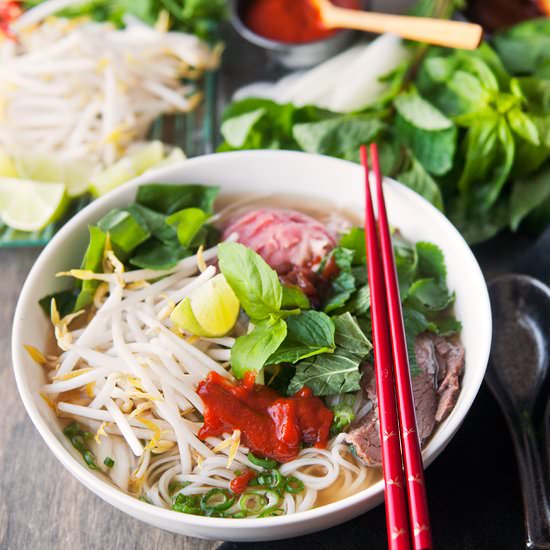 Pressure Cooker Beef Pho