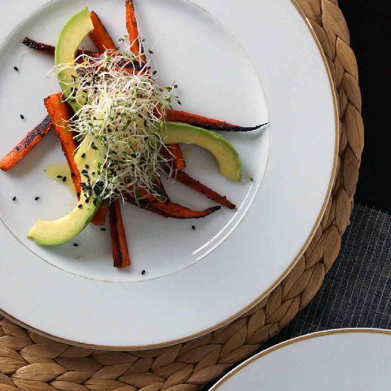 Carrot & Avocado Salad