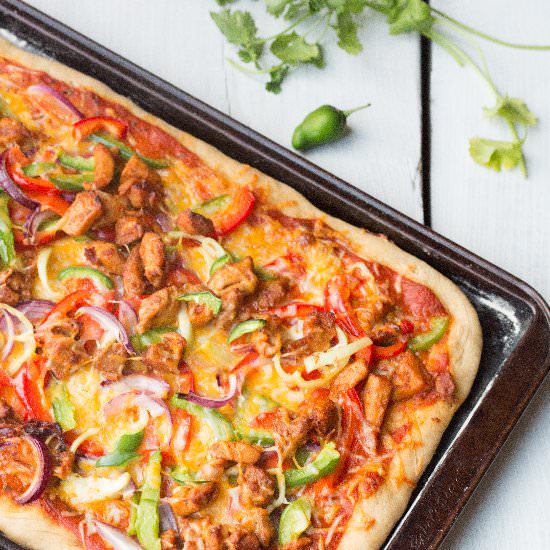 Chipotle Chicken Pizza