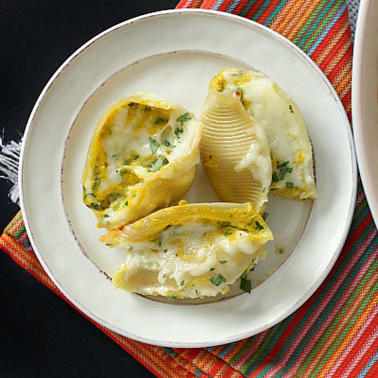 Butternut, Ricotta & Spinach Shells