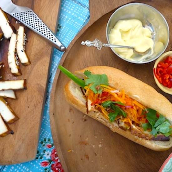Vegetarian Banh Mi Rolls