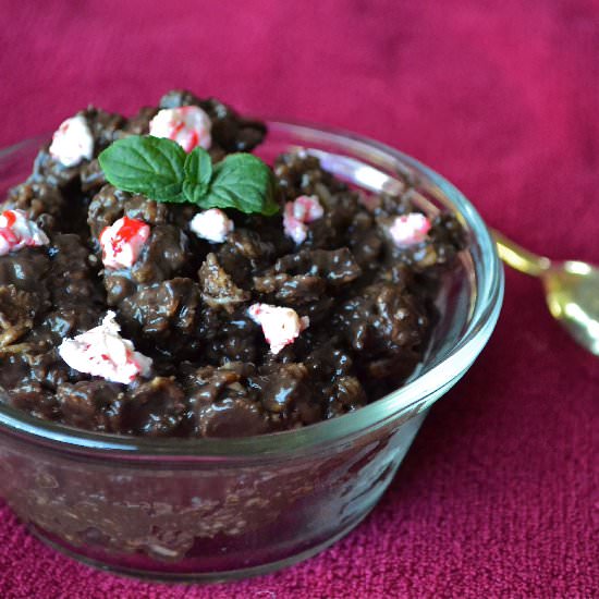 Mint Chocolate Oatmeal