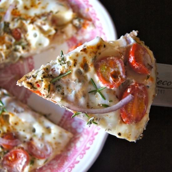Rosemary Tomato Egg White Frittata