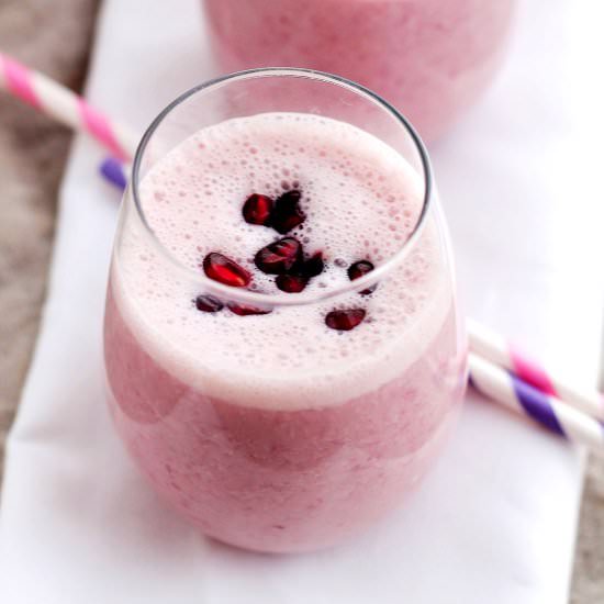 Pomegranate Yogurt Smoothie