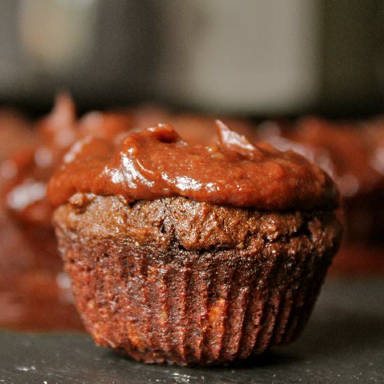 Fudgy Brownie Mini Muffins