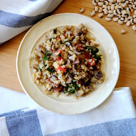 Spicy Mexican Black-Eyed-Pea Dish