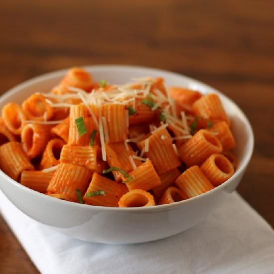 Roasted Red Pepper Pasta