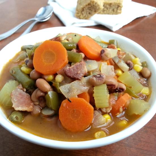 Blackeyed Pea & Vegetable Soup