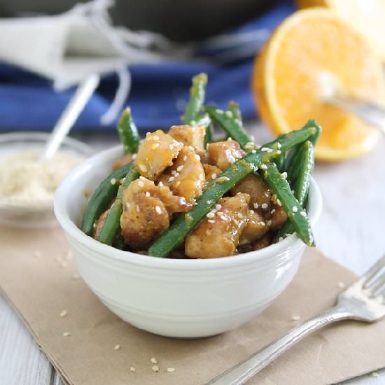Honey Orange Sesame Chicken