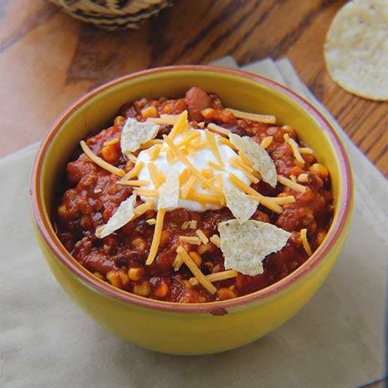 Two Bean Taco Soup